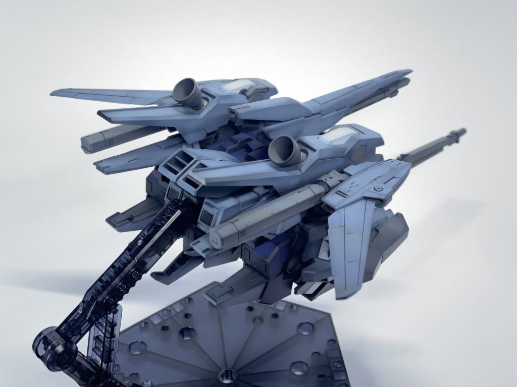 バックパック中央はZZⅡの物に変更しています。