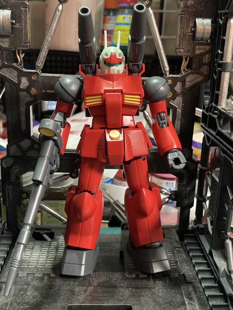 素組み状態で、この時にあれこれ考えてます😅