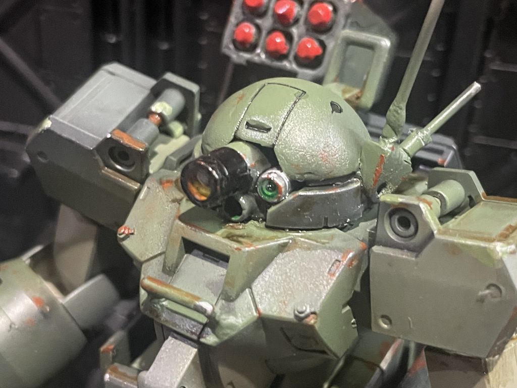 錆を再現する汚しは、まぁ、なんというか。今の自分じゃこの程度です。^_^