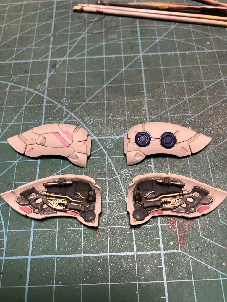 必死に塗ったの1あまり見えないので別撮影