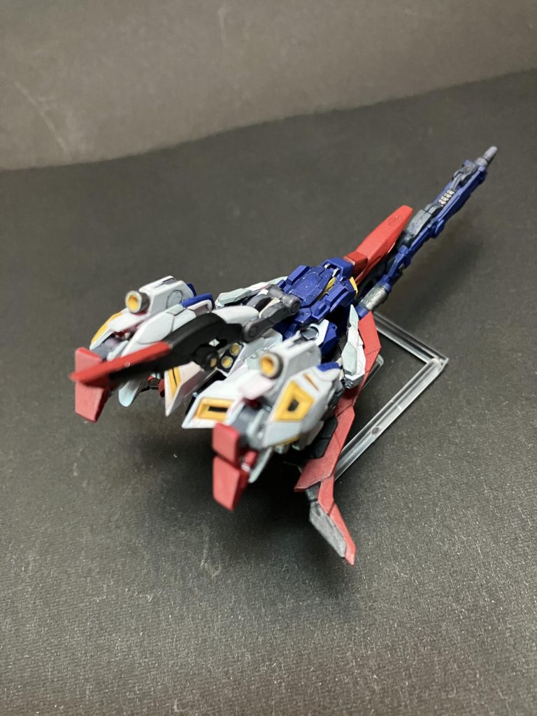 つま先をこれ以上縮めるアイディアが思いつきませんでした。バーニアの邪魔にならないように…なってるはず…