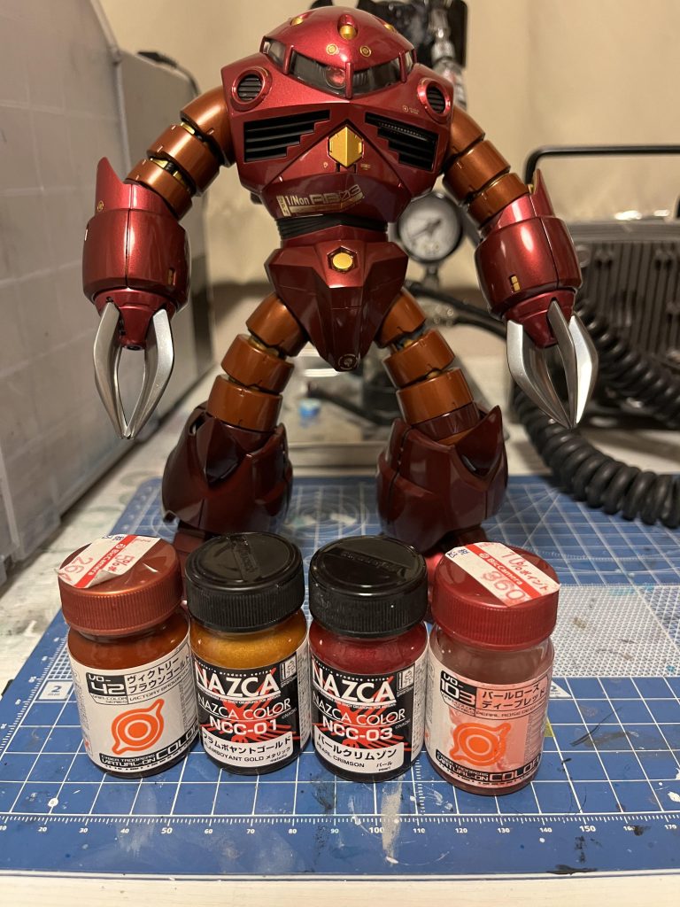 使用したメイン塗料