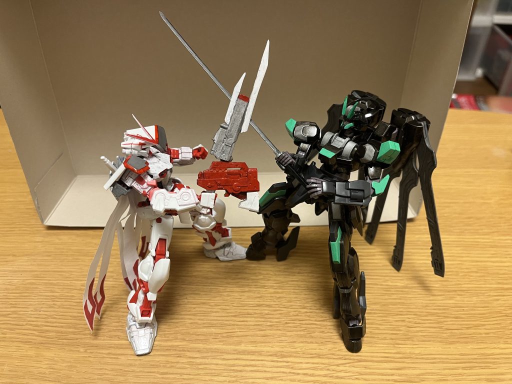 ブジンソードとの対決シーン。