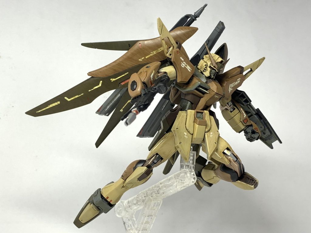 飛翔ポージング。