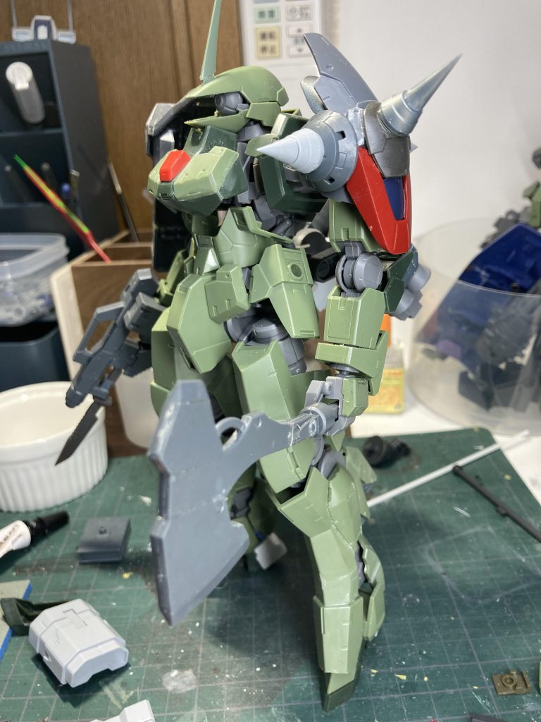 ライフルとアックスも別バージョンを作ってましたが変更。