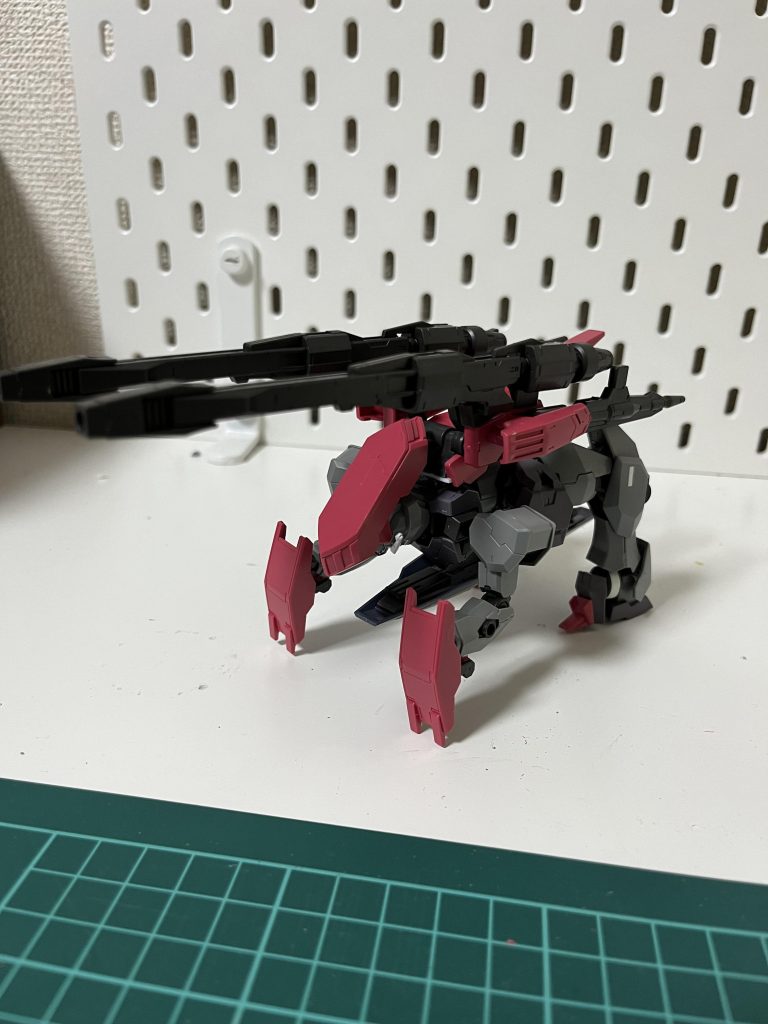 仮組状態②意外と違和感ないんですよ。