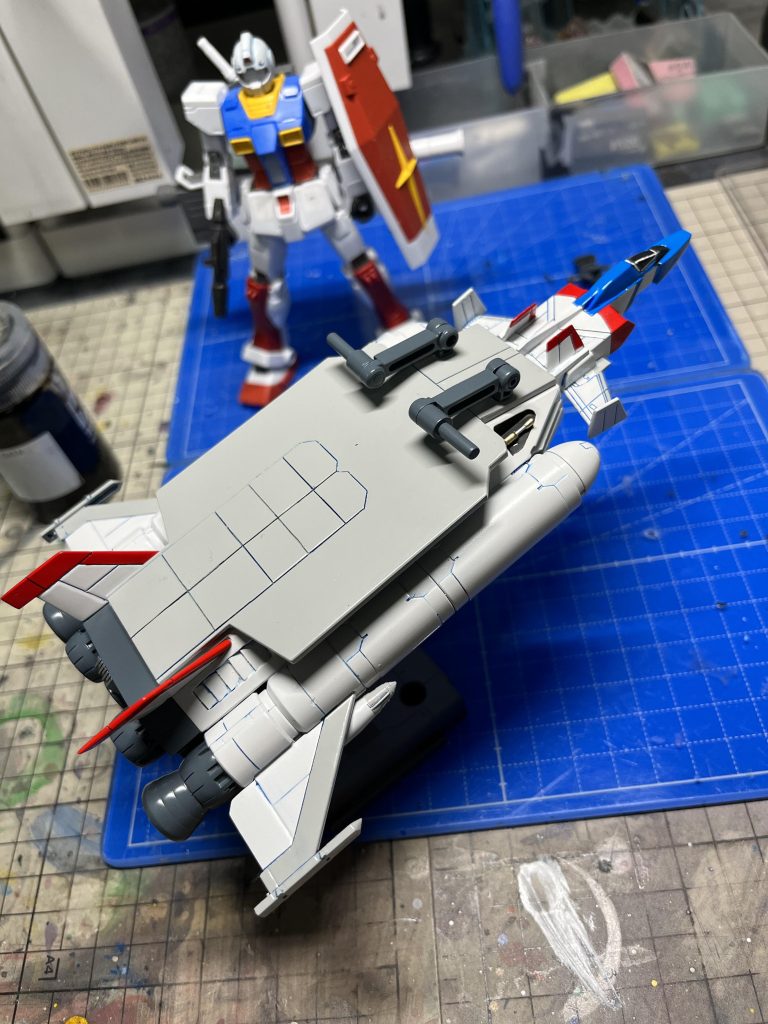 塗装完了、納期があった故かなりタイトな製作でした