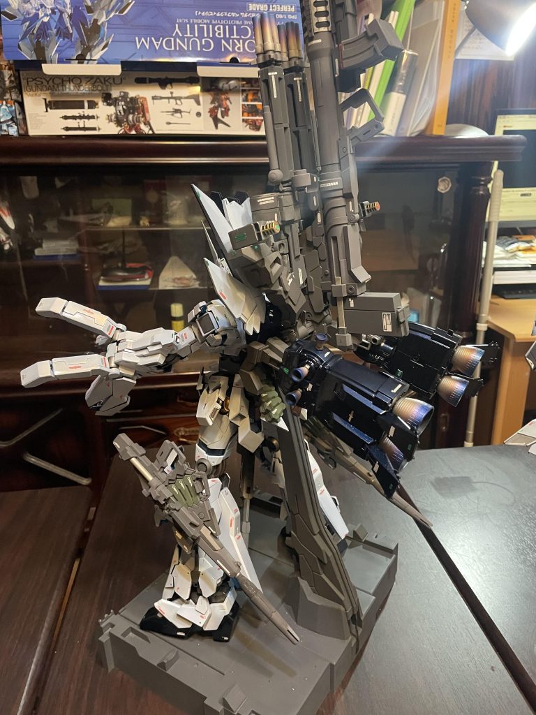 なかなか良い感じにできた近接戦闘用フレキシブルスラスター。