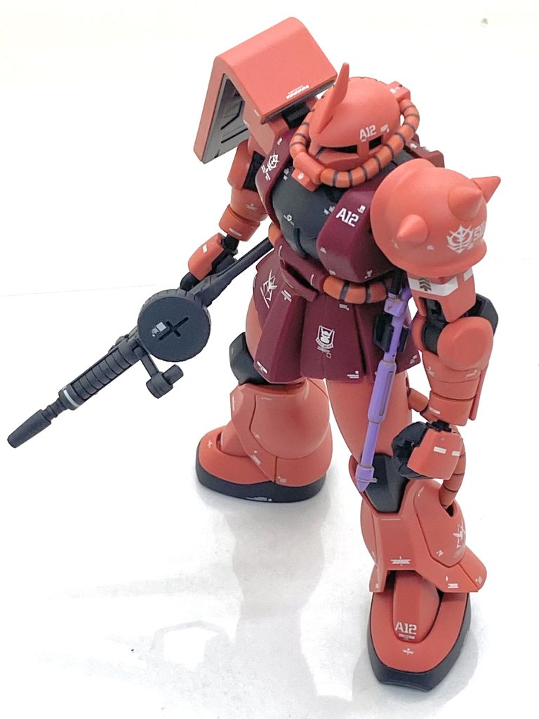 メタリック以外の部分は(クレオス)Mr.カラーGXスーパースムースクリアーを吹き付けております。