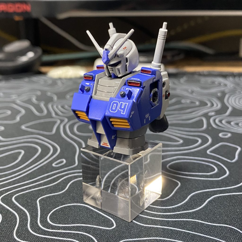 デカールワーク中