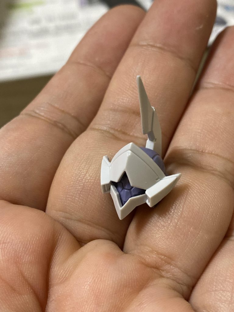 ミカエリス本体はあまり手を加えてなく、顔を全体的に削ってシャープにしました。