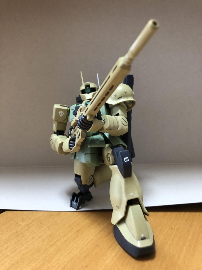 ザクⅠスナイパー–3枚目/制作者：しかしか