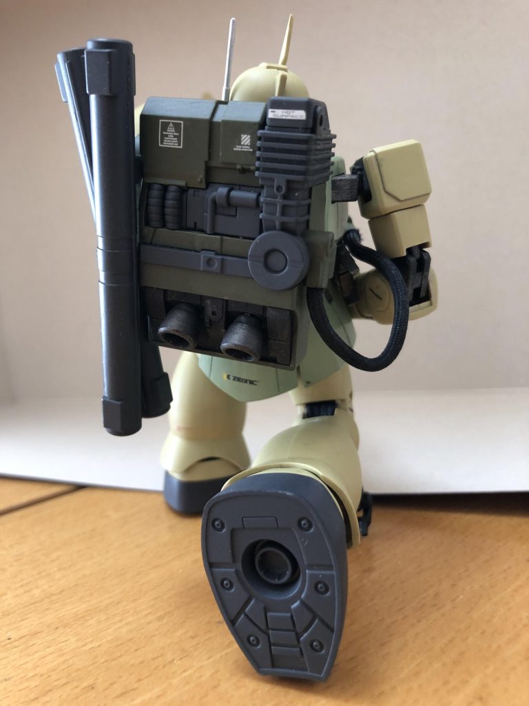 ザクⅠスナイパー–2枚目/制作者：しかしか