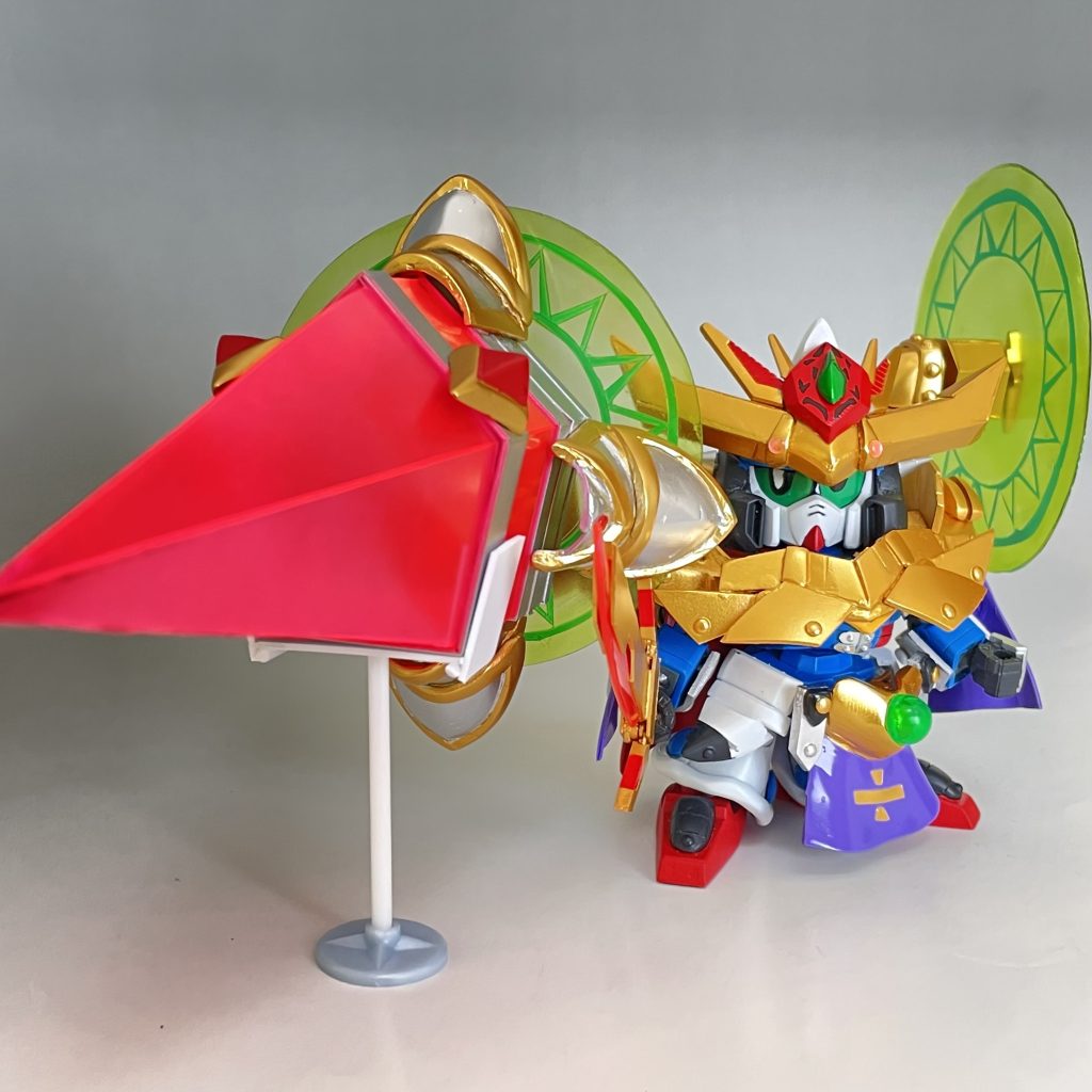 機兵の召喚ギミック2。プラ板+バーサル騎士の部品で作りました。