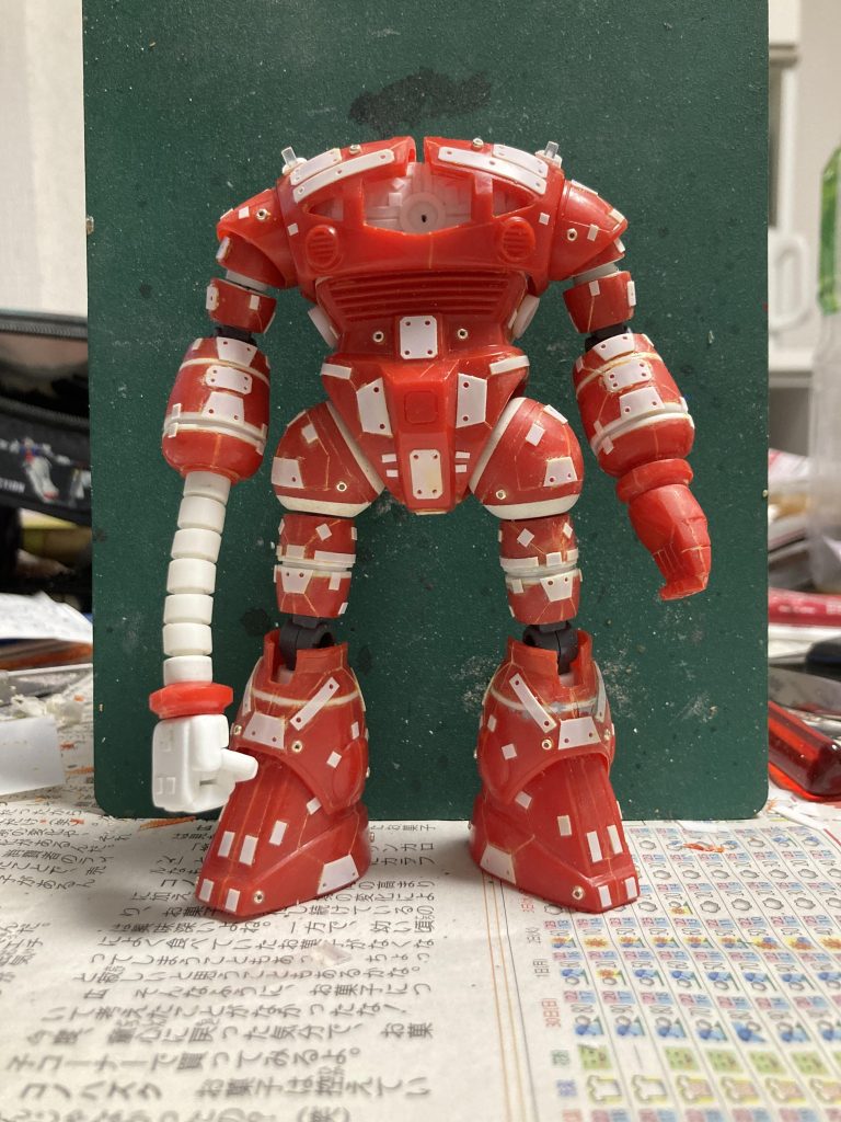 プラ板ペタペタ貼ってディテールアップ！