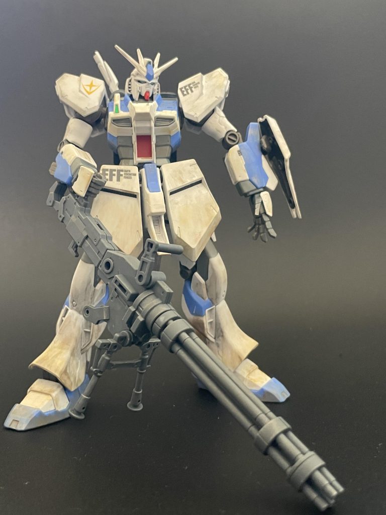 ガトリングを30MMから。両手持ちも可能です。