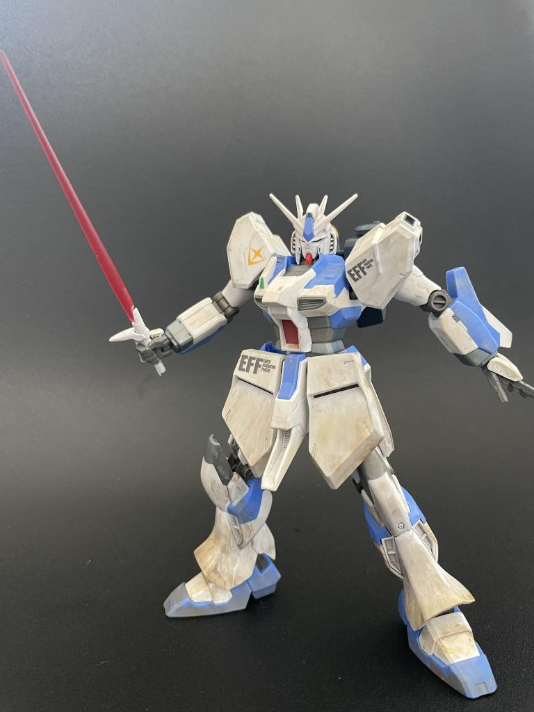 ビームサーベルは普通の短めのものを。