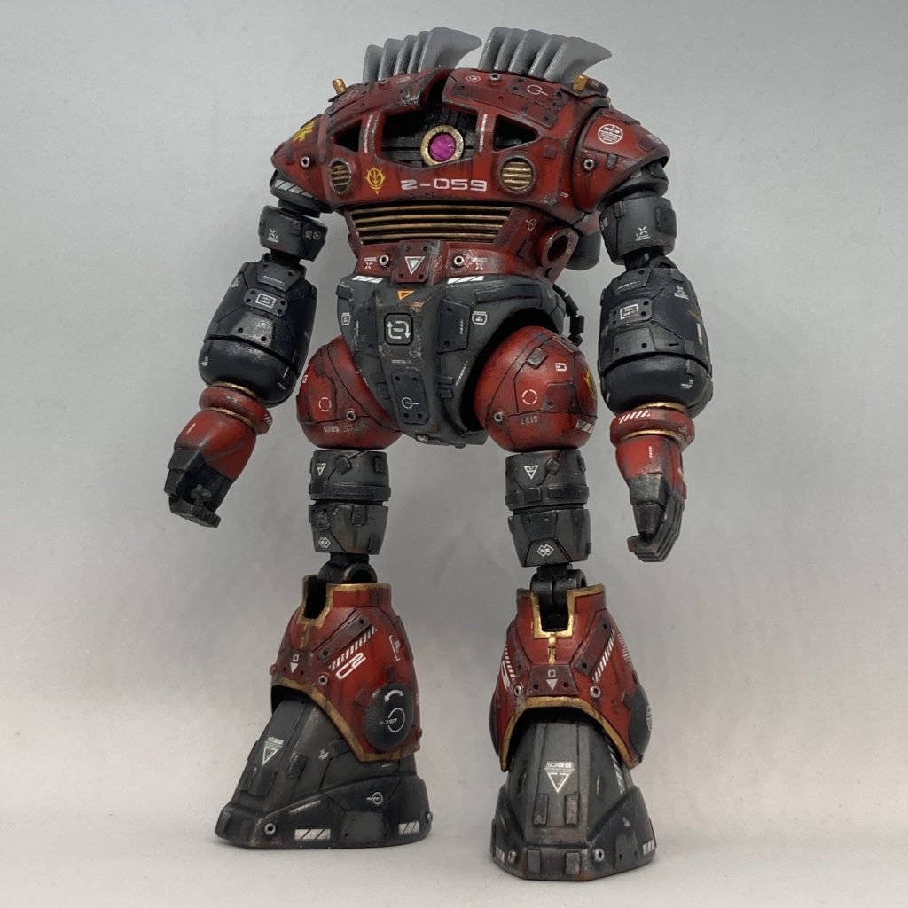 しっかり汚して、いろいろ誤魔化してます（笑）