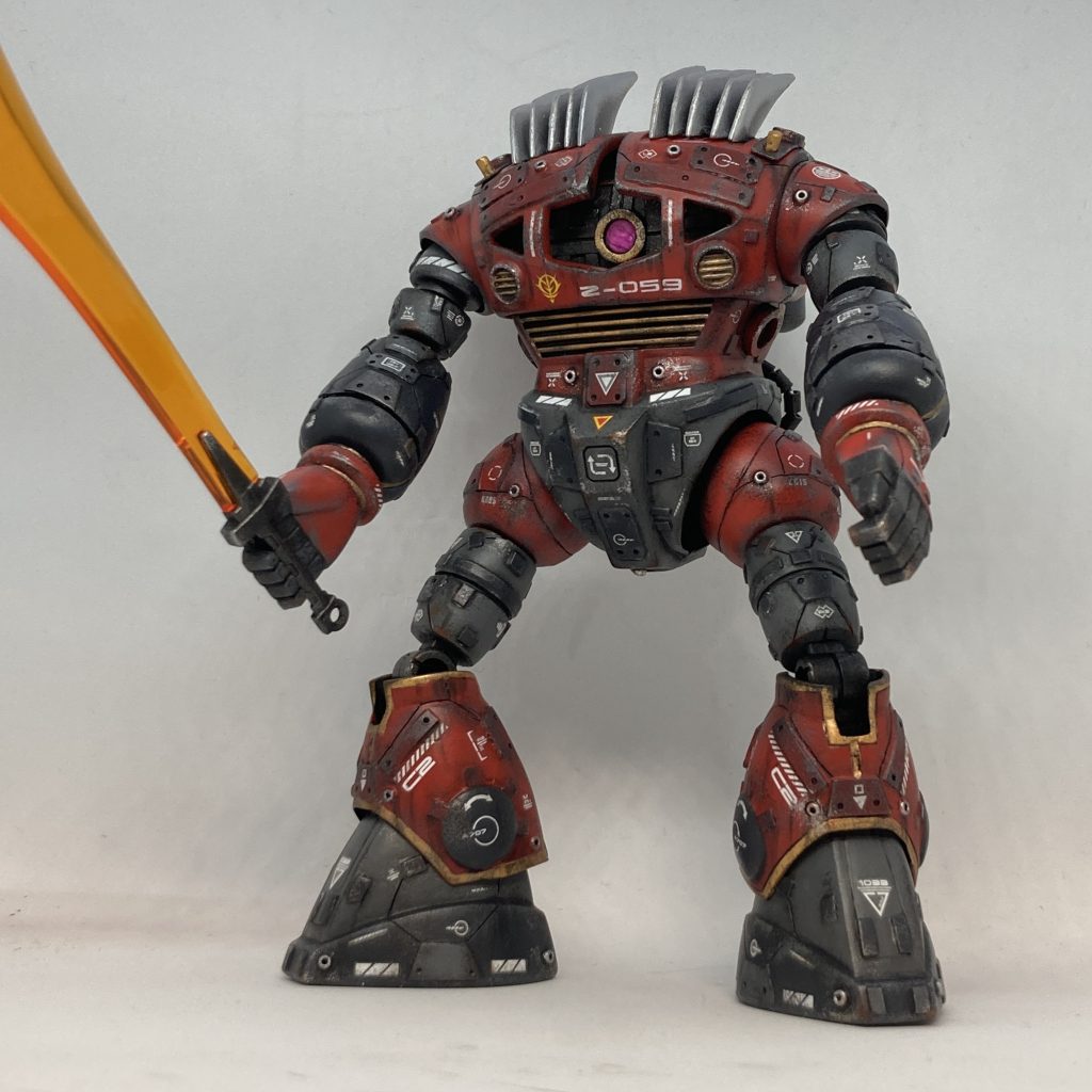 ヒートソードはHGグフからの借り物です。