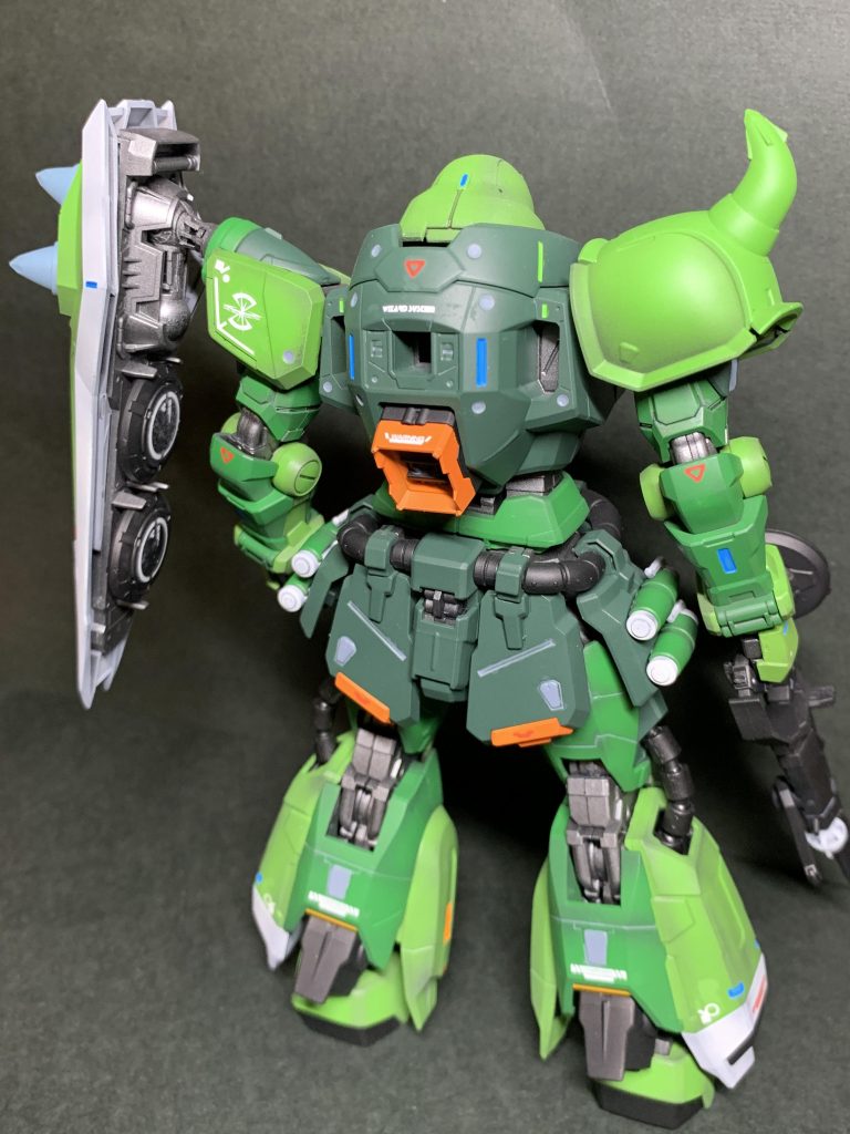 背中部分塗装したのに写真忘れてたから追加で載せときます