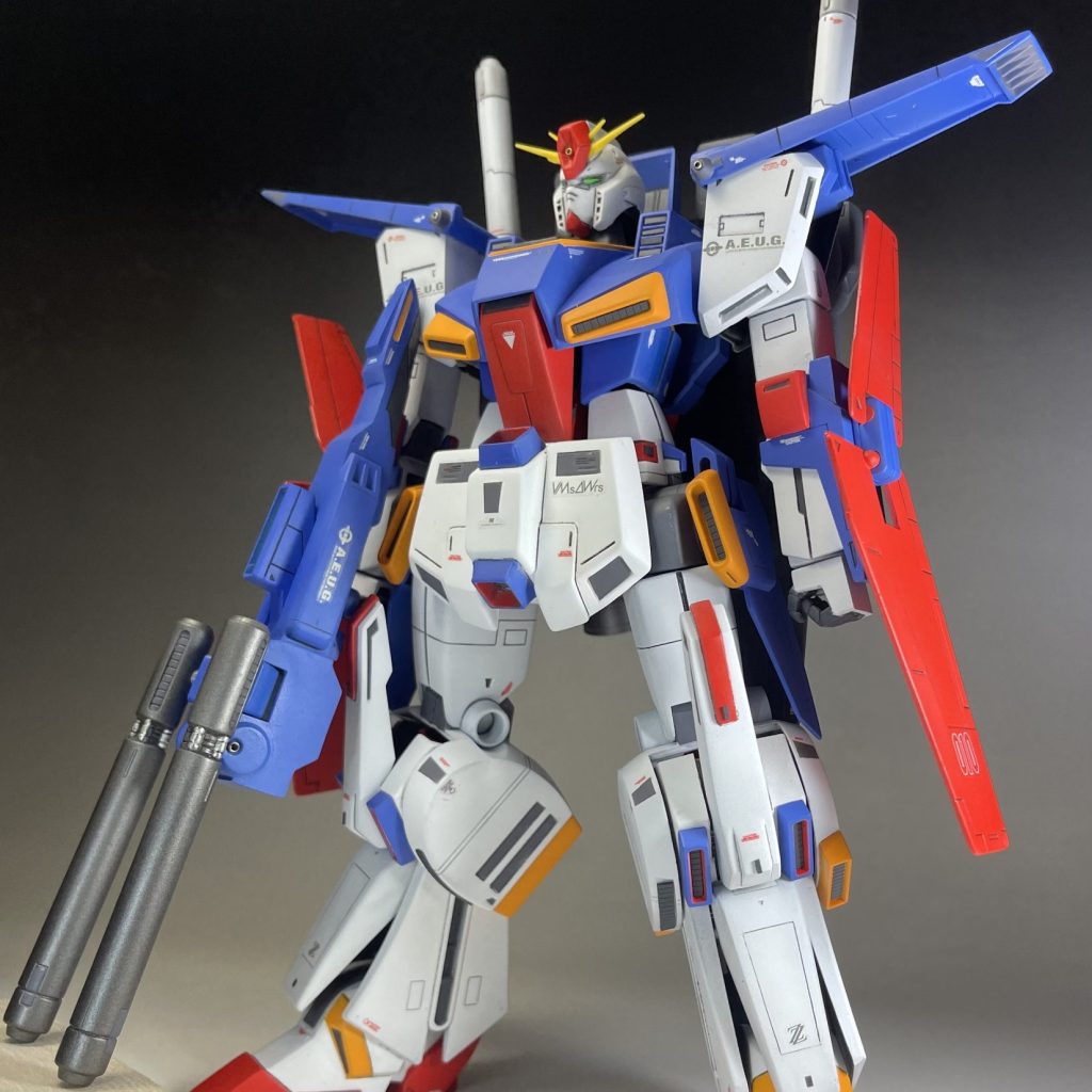 ガンプラ 　旧キット　再販９５年　いろいろ　１１体 旧キット 1/100 ZZ｜104さんのガンプラ作品｜GUNSTA（ガンスタ）