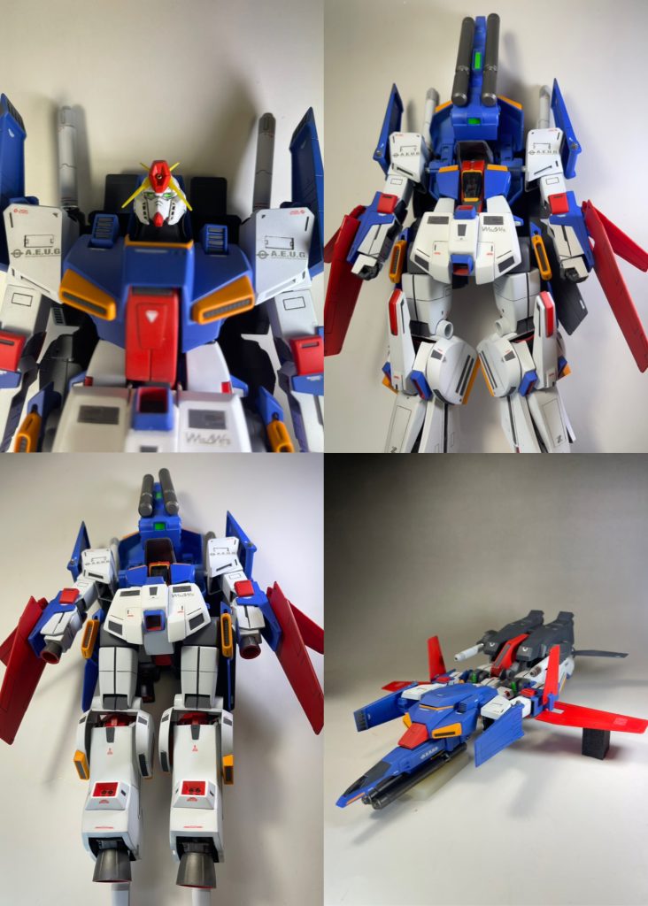 差し替えなしの完全変形です