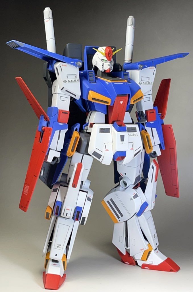 旧キット 1/100 ZZ｜104さんのガンプラ作品｜GUNSTA（ガンスタ）