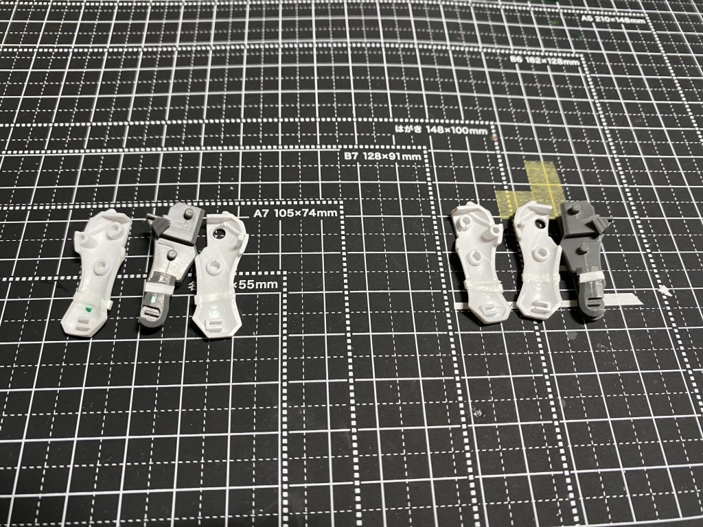 足も延長しています。わかりにくいけどこれは満足しています。やってよかった足延長。