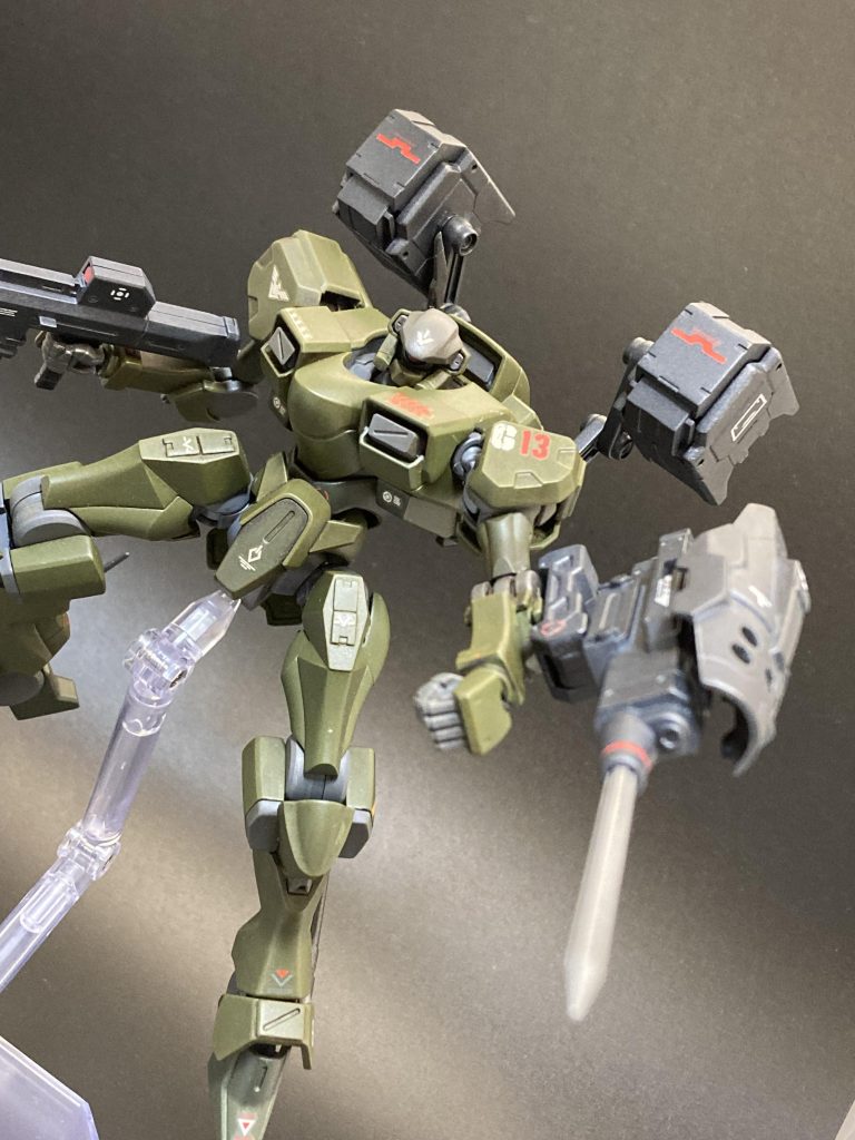 パイルバンカーは境界戦機ウェポンセット6のものにMSGのパーツを上から被せています。