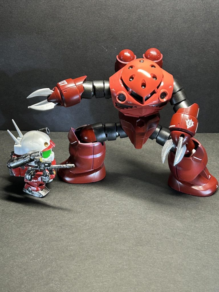 ガンキャノン、チッピングが楽しくてやりすぎ🤣 