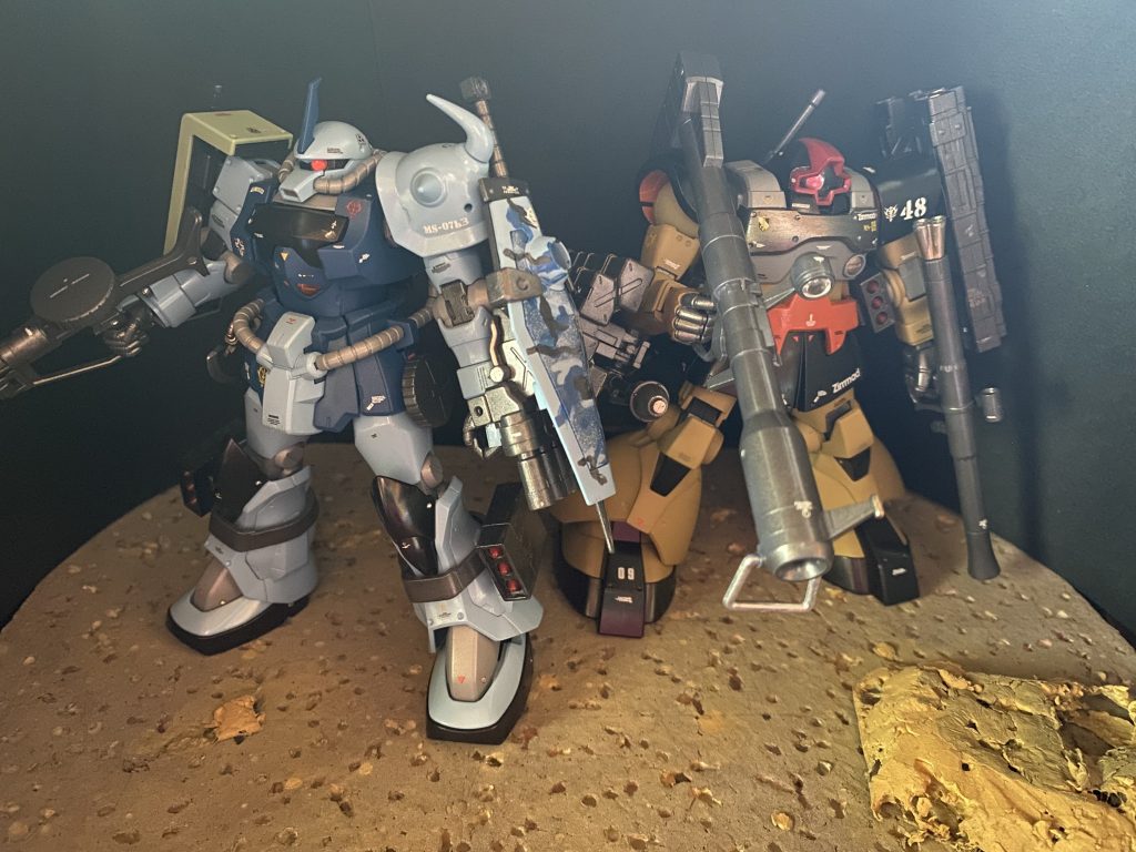 11月9日はオデッサ攻防戦終結の日にして、いいドム(MS-09)の日ですね❗️以上、ジオン陸上部のみなさんでした!HGUCドムMSG大型ミサイルランチャー水性ホビーカラーガンダムデカール