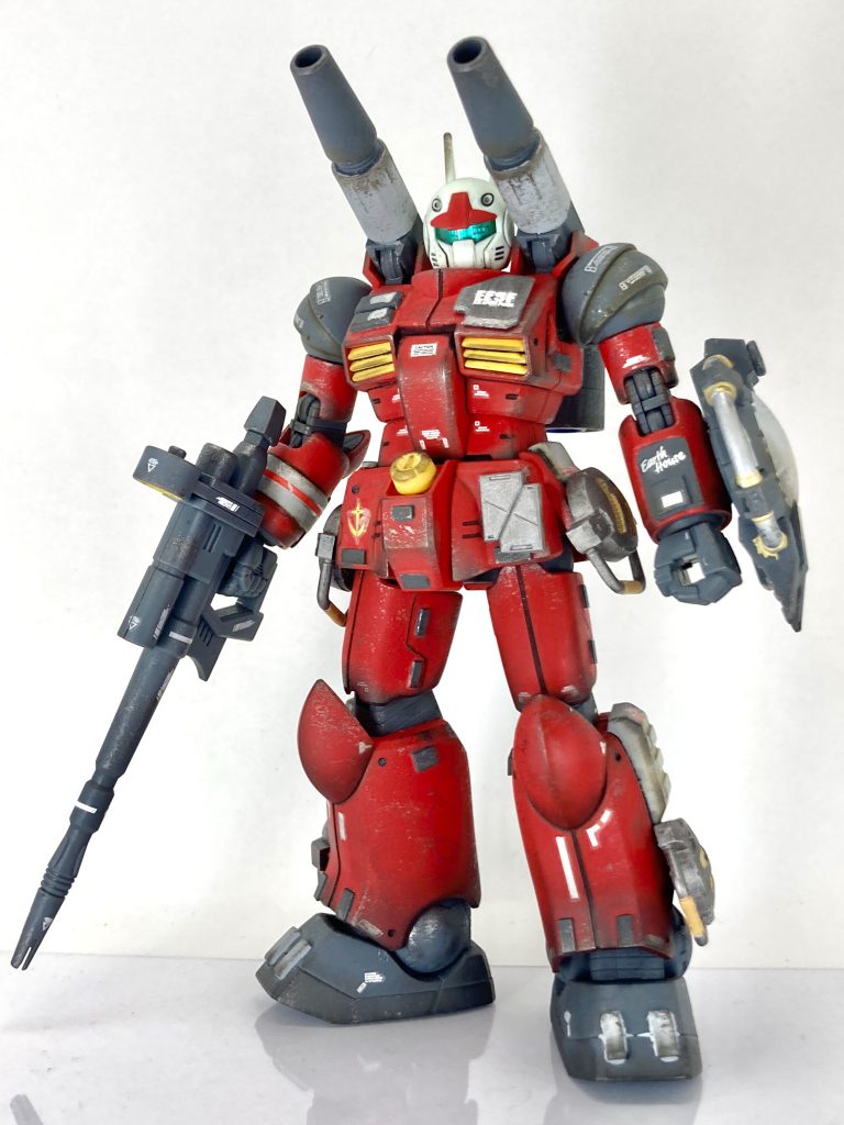 ガンキャノン強化型–2枚目/制作者：レン@筆塗り部分塗装