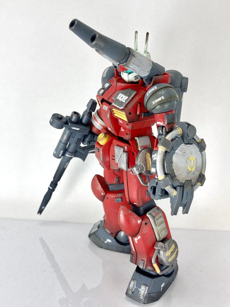 ガンキャノン強化型–3枚目/制作者：レン@筆塗り部分塗装