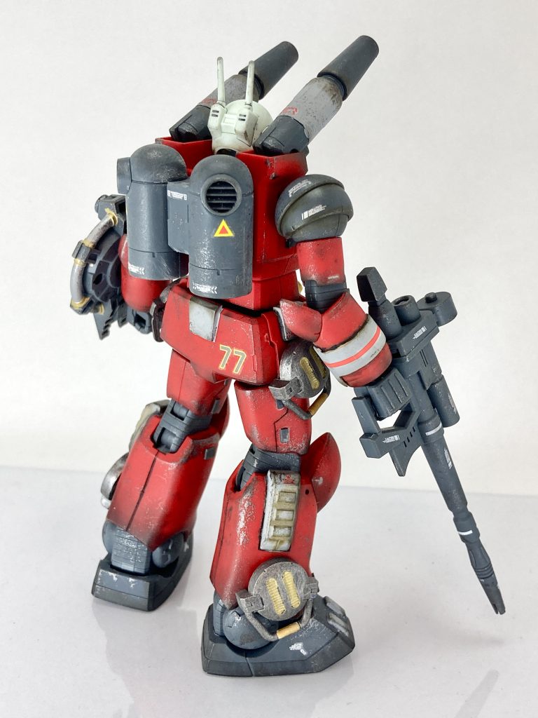 ガンキャノン強化型–7枚目/制作者：レン@筆塗り部分塗装