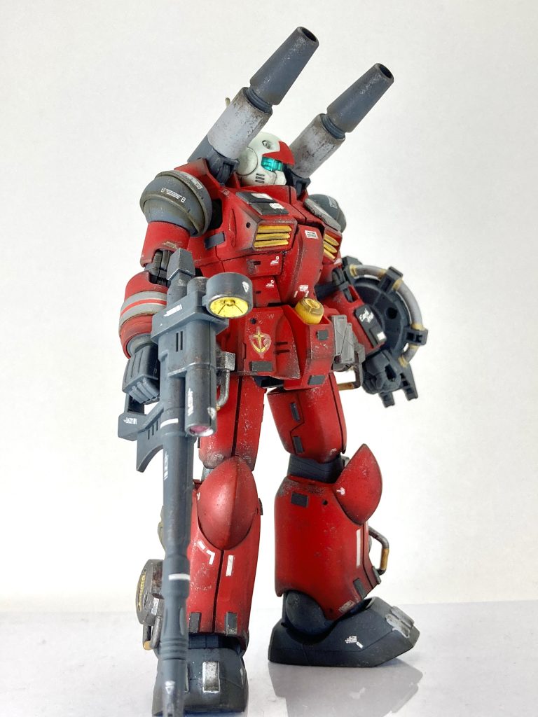 ガンキャノン強化型–4枚目/制作者：レン@筆塗り部分塗装