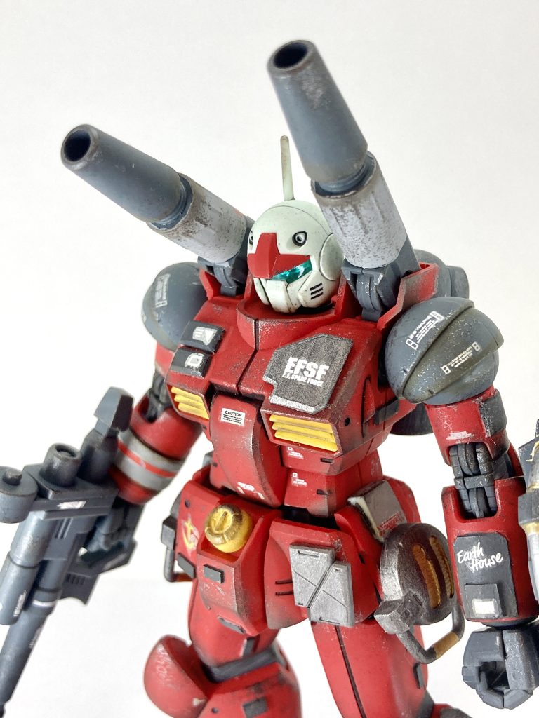 ガンキャノン強化型–8枚目/制作者：レン@筆塗り部分塗装