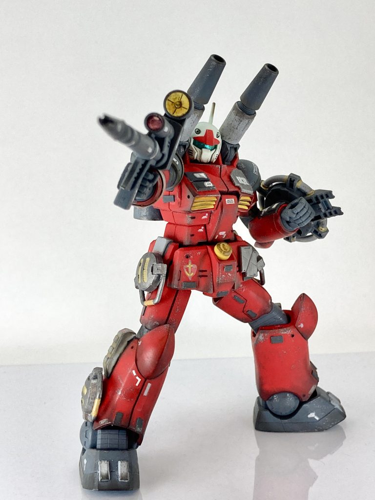 ガンキャノン強化型–6枚目/制作者：レン@筆塗り部分塗装