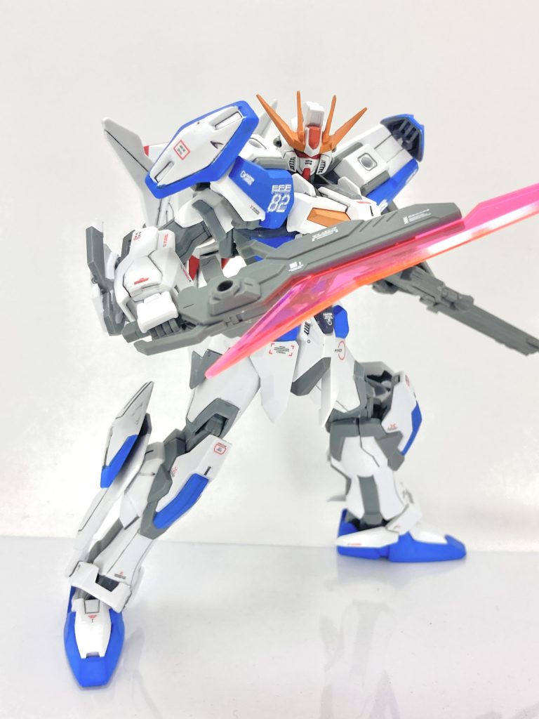 ビルドストライクエクシードギャラクシー、ビットオンver.–6枚目/制作者：レン@筆塗り部分塗装