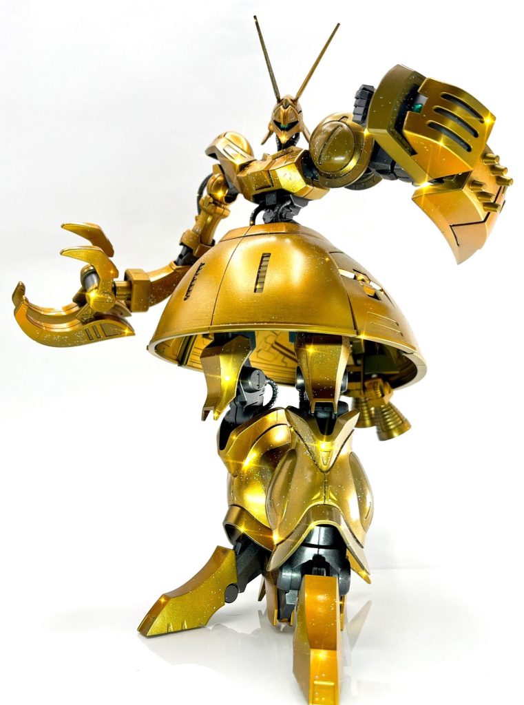 見ろこの輝きを!!これこそ私にふさわしい美しいガンプラだ....