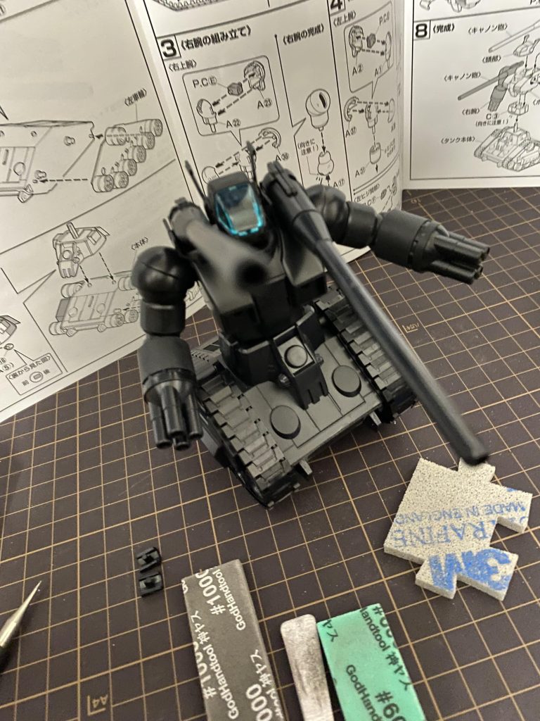 仮組完成、ここからが実質的にはスタートですね…