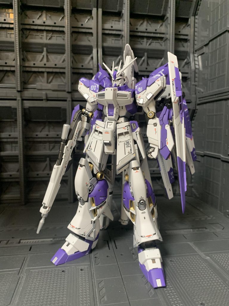 正面視から。プロペラントタンク任せではありますがしっかり自立します。