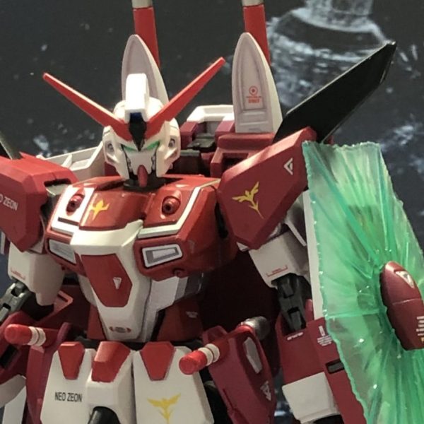 総帥、ガンダム乗るってよ (HG インフィニットジャスティスガンダム)