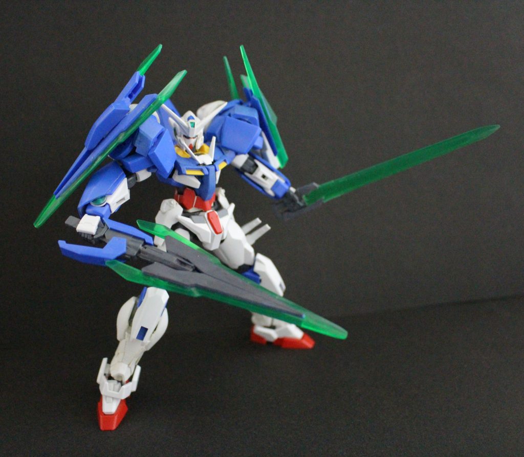  武装変更②として、GNソードビット＆GNソードⅣ改に変更｡GNソードビットは機体OSによってサポートされ､操作は安易になっている。