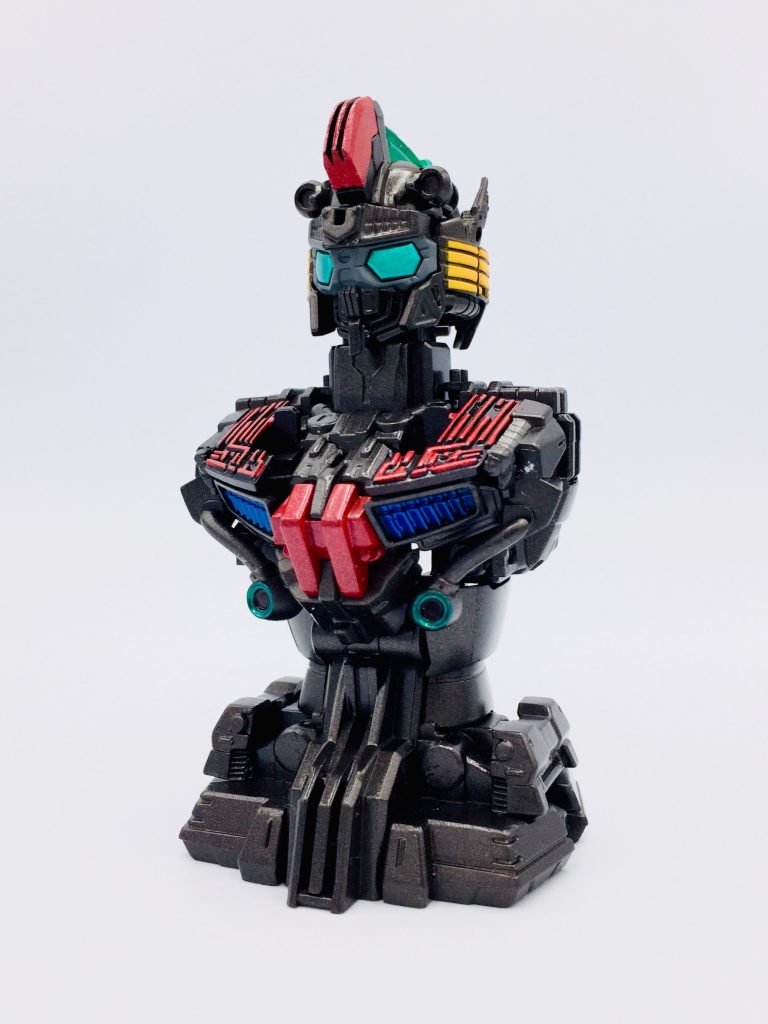 ガシャポン MSメカニカルバスト03 ガンダムエアリア キャリバーン カラー 塗装済み 完成–3枚目/制作者：kan-o-gunplablog