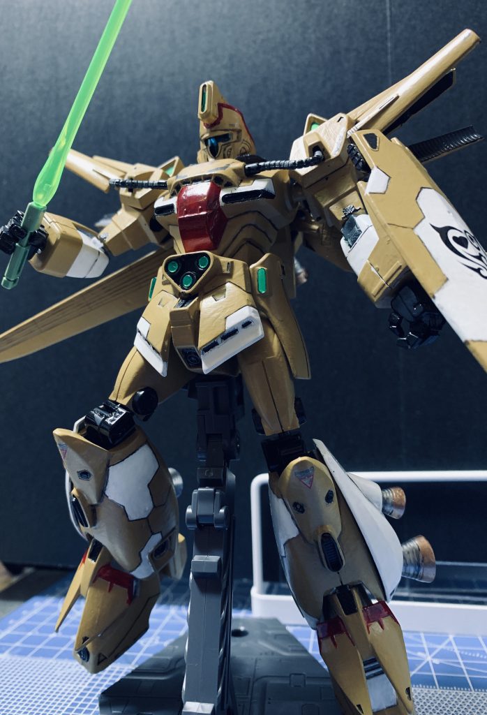 F91のメインヒロインであるアンナマリー・ブルージュちゃんの八面六臂の大活躍が思い出されます。思いだされますね？手はかかりましたが旧キットもいいですね。