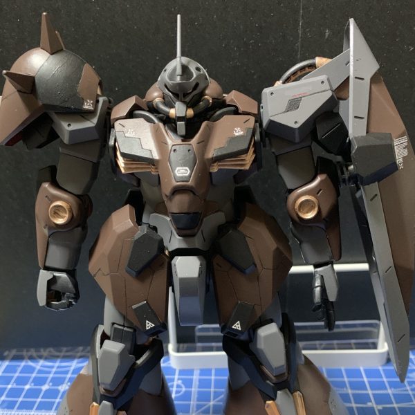 メッサーF02　筆塗り全塗装