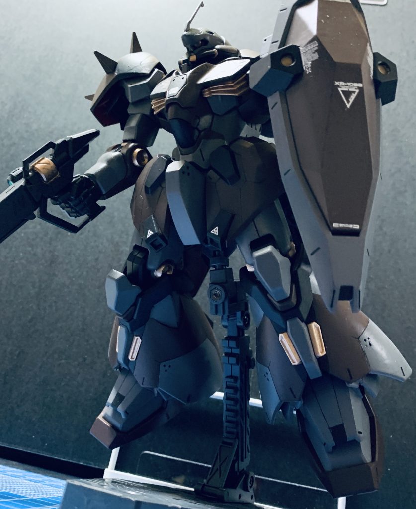 このアングルだと量産化したヤクトドーガみたいに見えなくもない。メッサーF02大変塗りごたえもあり楽しませてもらえるキットでした。いつかF01も作ってみたいですね。それでは御覧いただきありがとうございました！