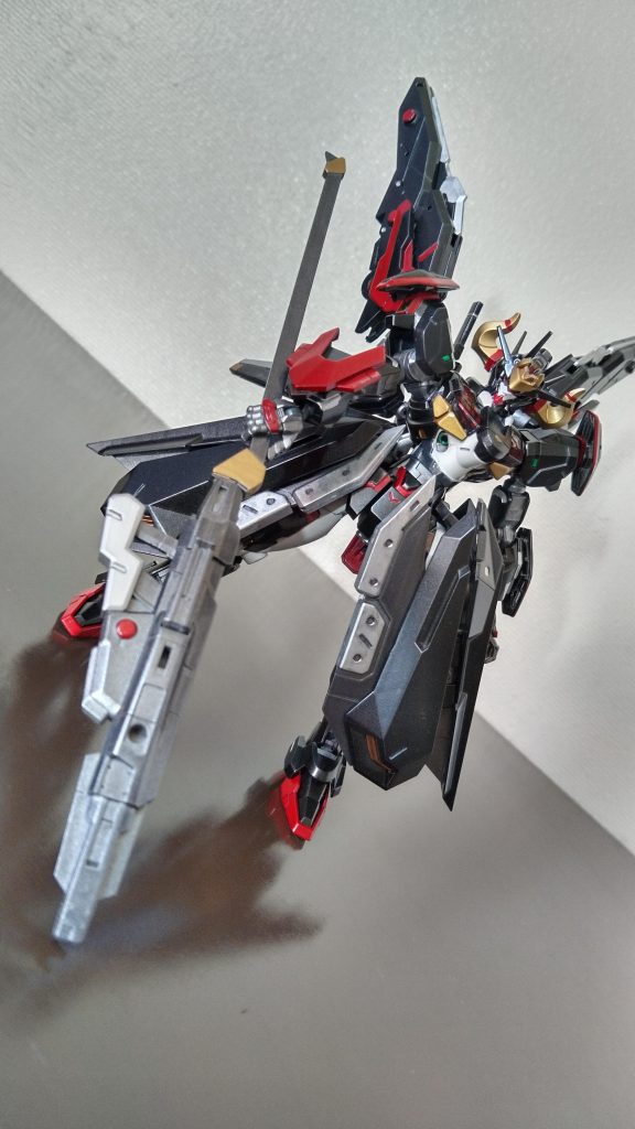 「バッドエンド・ケイン」元のキットに付属していたライフルを杖状のジャンクパーツとガッチャンコした魔法の杖。