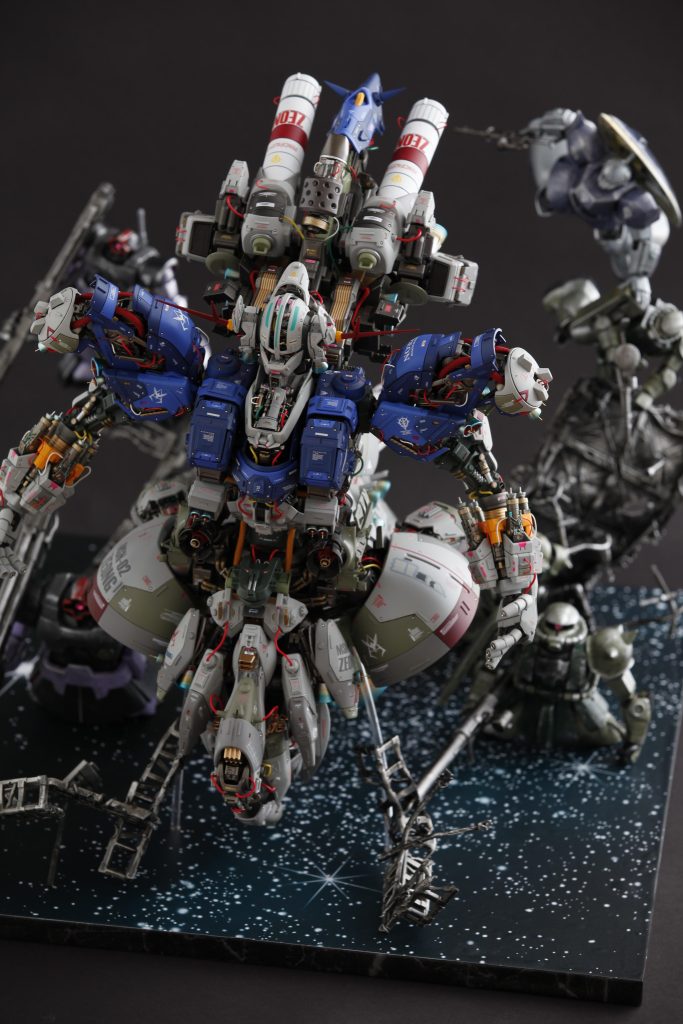 MSN-02 ZEONG 『脚がないぞ?新型か?あれで正解なのか?』–9枚目/制作者:しんきち