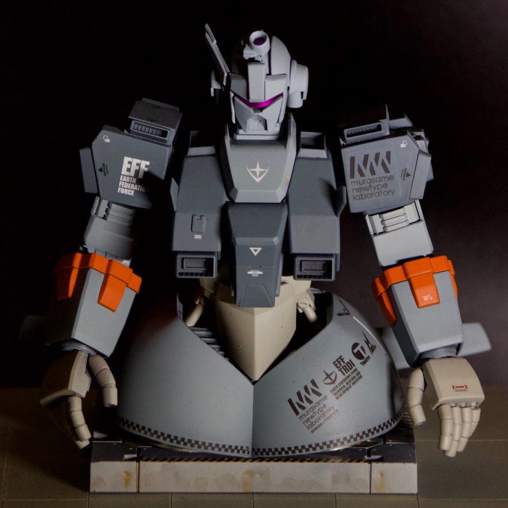 HG ジオング 地球連邦軍仕様  ZEONG E.F.F. TEST TYPE–2枚目/制作者:nuschnuschi